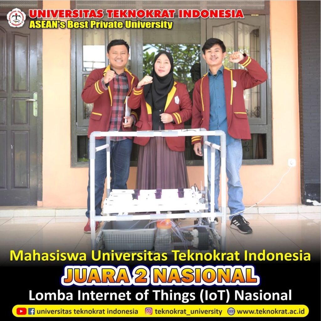 Teknokrat University Student Winner, 2nd NationalNational Internet of Things (IoT) Competition – Center of Excellence - dezaci
