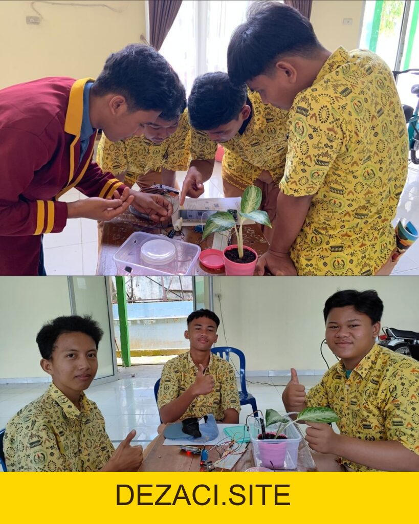 WORKSHOP ON THE IMPLEMENTATION OF IOT AND TECHNOLOGY ON THE APPLICATION OF ROBOTS FOR THE COMMUNITY AT MAN 2 BANDAR LAMPUNG – Center of Excellence - dezaci