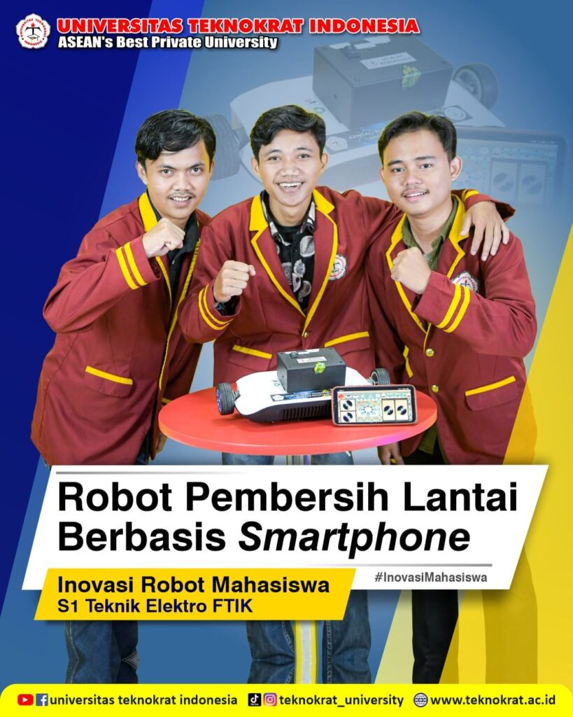 STUDENT ROBOT INNOVATION: SMARTPHONE-BASED FLOOR CLEANING ROBOT – Center of Excellence - dezaci