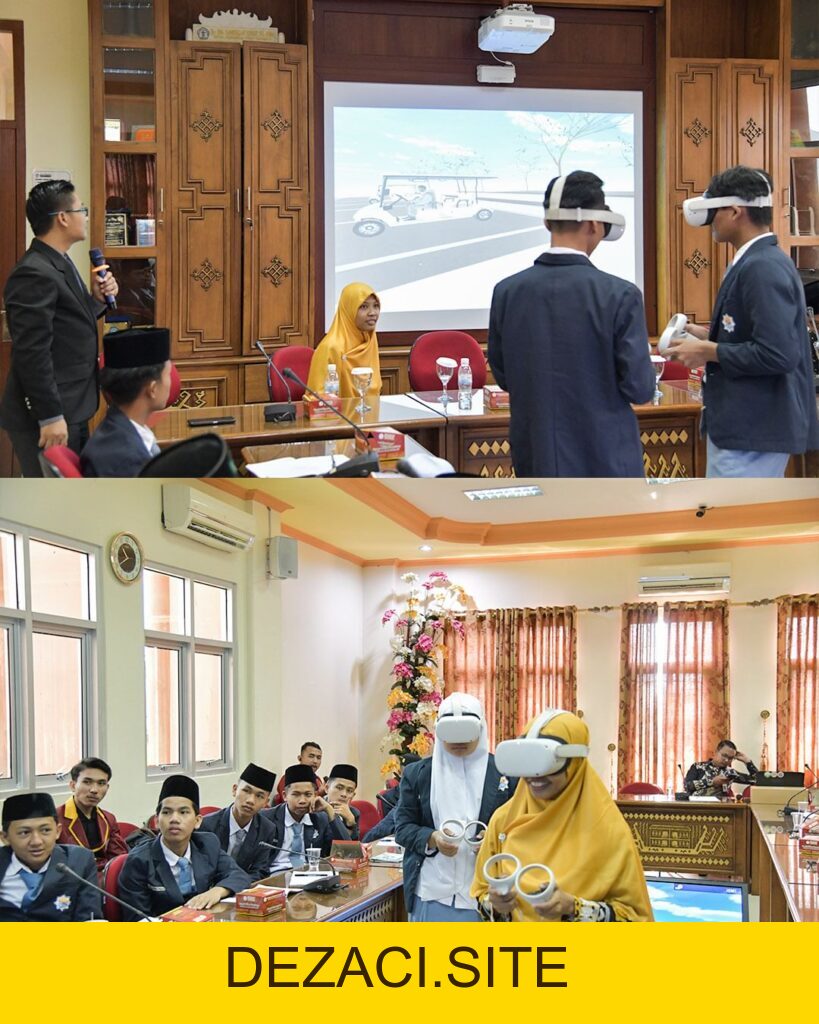 Hosting a Visit from IT AL-Firdaus High School, Teknokrat Conducts a Workshop on Metaverse for Education – Center of Excellence - dezaci
