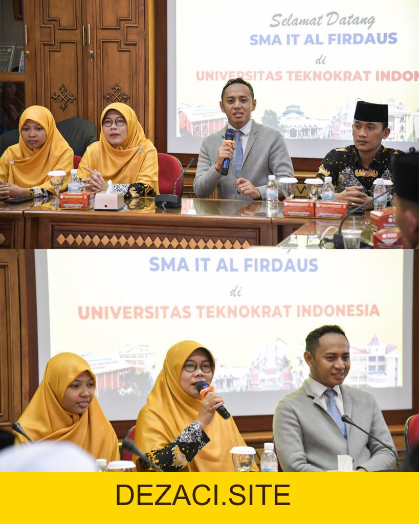 Hosting a Visit from IT AL-Firdaus High School, Teknokrat Conducts a Workshop on Metaverse for Education – Center of Excellence - dezaci