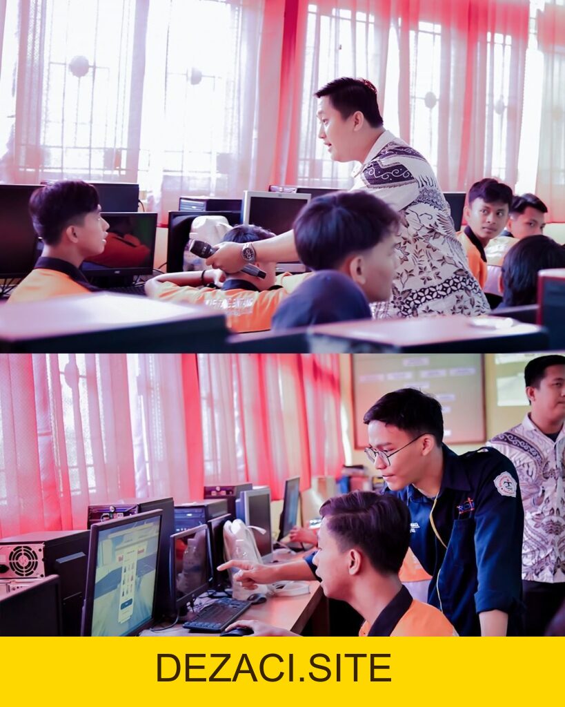 The Enthusiasm of YPI Vocational High School Students in Receiving the Introduction to Metaverse for Education Material – Center of Excellence - dezaci
