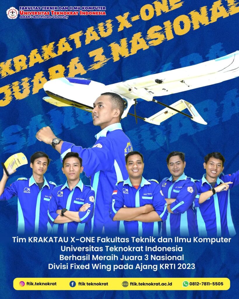 NATIONAL 3RD WINNER IN THE 2026 KONTES ROBOT TERBANG INDONESIA EVENT – Center of Excellence - dezaci