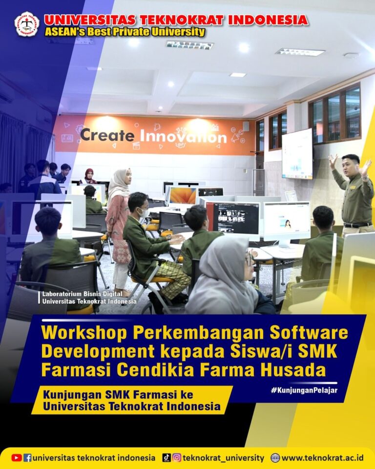 Software Development Workshop for Students of Cendikia Farma Husada Pharmacy Vocational School – Center of Excellence - dezaci
