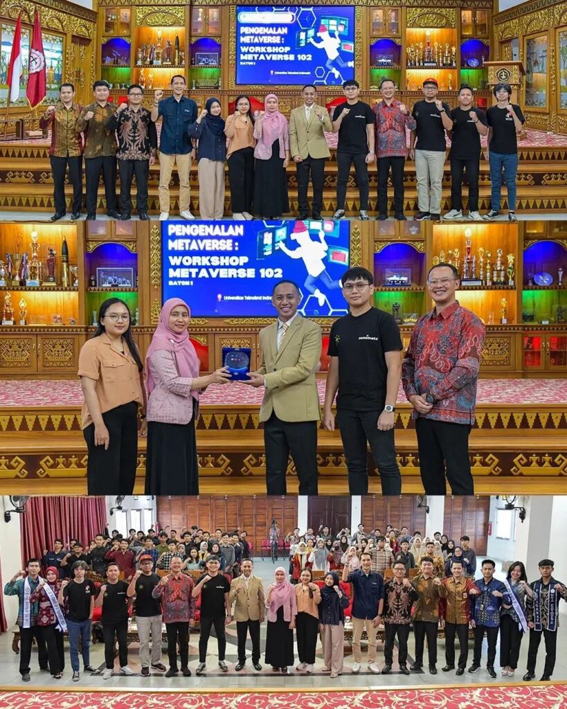The Ministry of Communication and Information once again appointed Teknokrat as the organizer of the Metaverse 102 workshop. – Center of Excellence - dezaci