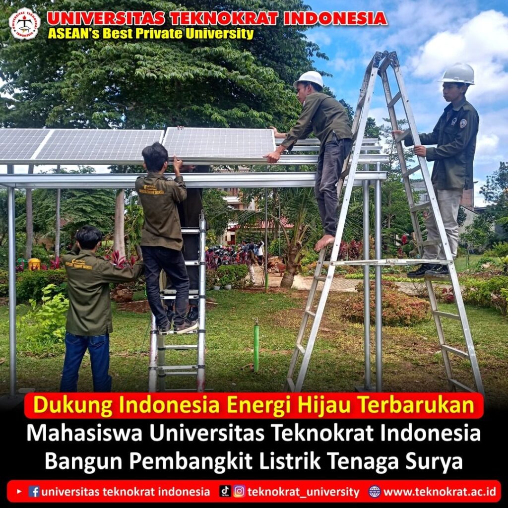 Best Indonesian Teknokrat University PTS ASEAN supports Indonesia towards Renewable Green Energy. – Center of Excellence - dezaci