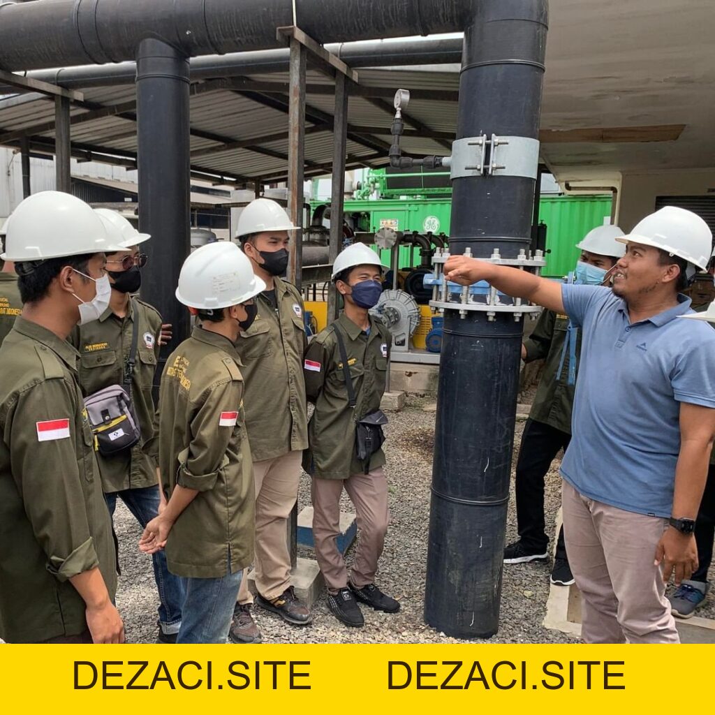 Students from the Electrical Engineering Study Program at Teknokrat University carried out an industrial visit to PT Green Energy Hamparan. – Center of Excellence - dezaci