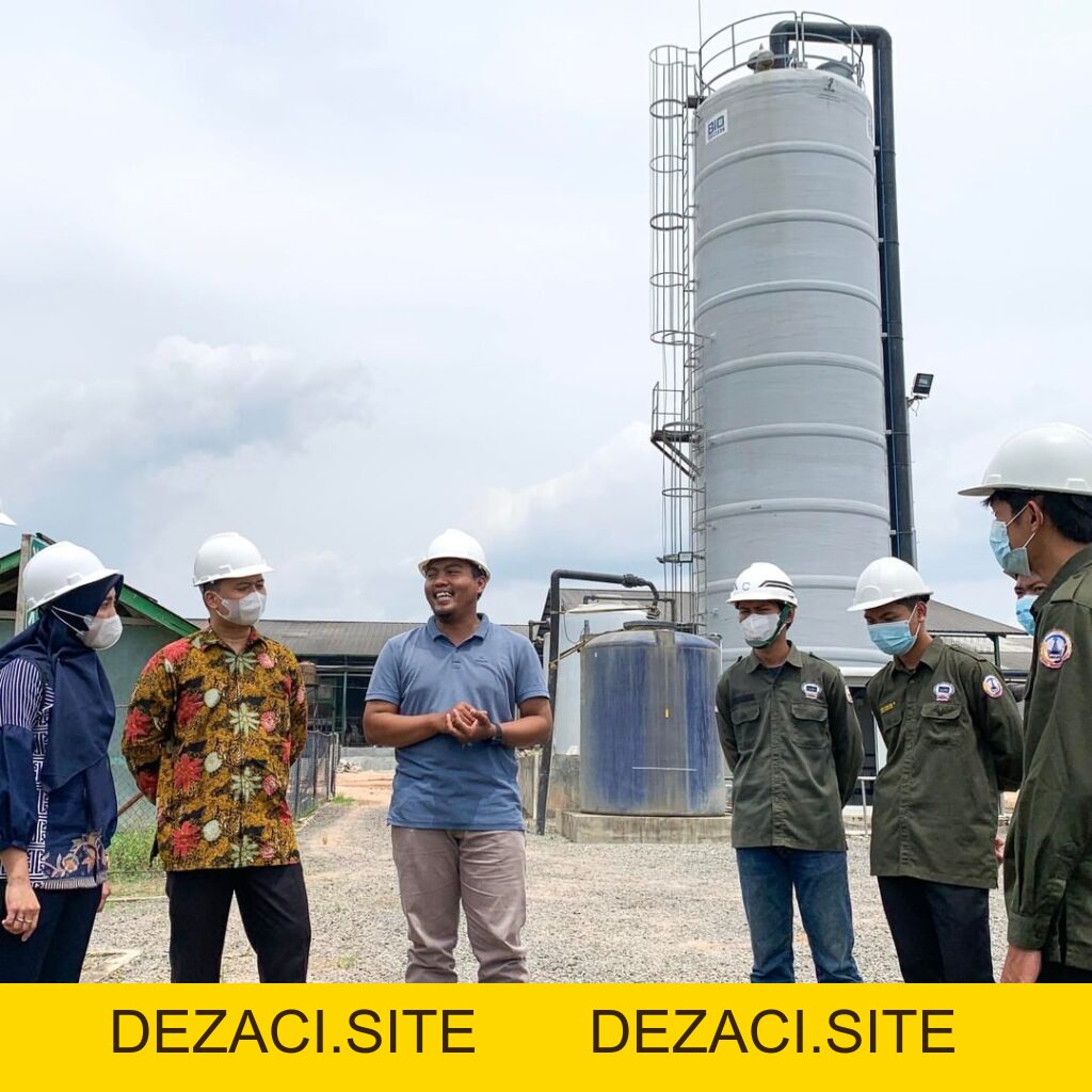 Students from the Electrical Engineering Study Program at Teknokrat University carried out an industrial visit to PT Green Energy Hamparan. – Center of Excellence - dezaci