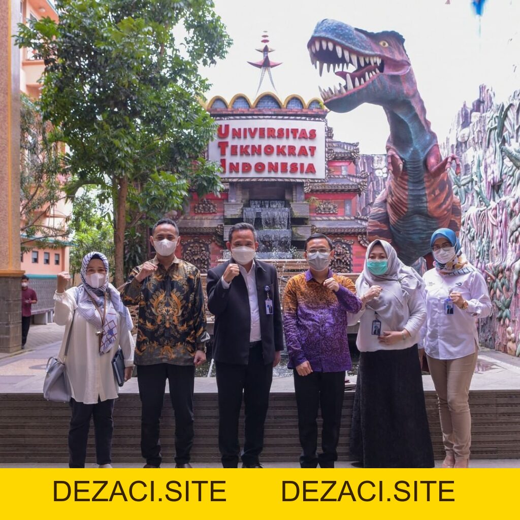Head of TVRI Lampung Herly Marjoni, MM., visited the Teknokrat University – Center of Excellence - dezaci