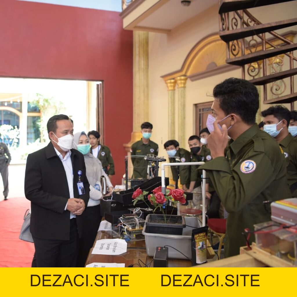 Head of TVRI Lampung Herly Marjoni, MM., visited the Teknokrat University – Center of Excellence - dezaci