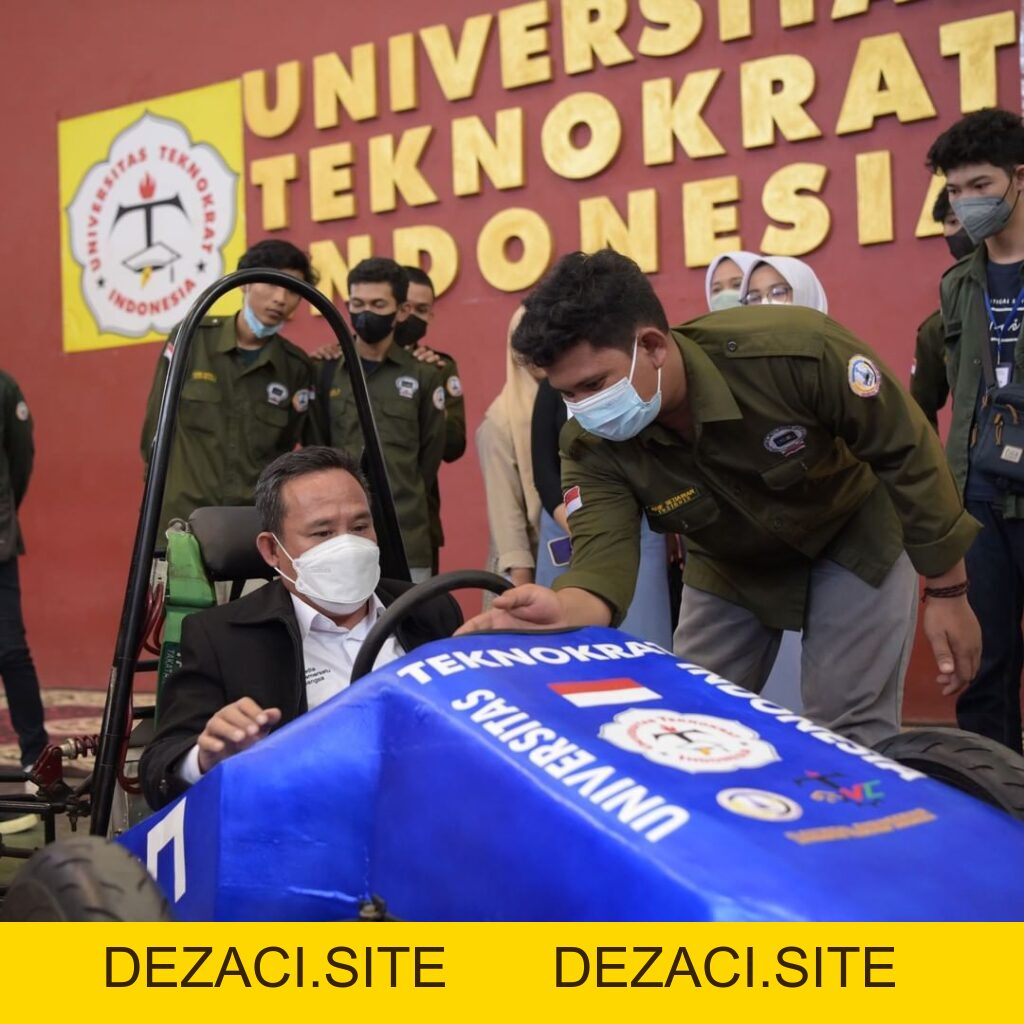 Head of TVRI Lampung Herly Marjoni, MM., visited the Teknokrat University – Center of Excellence - dezaci