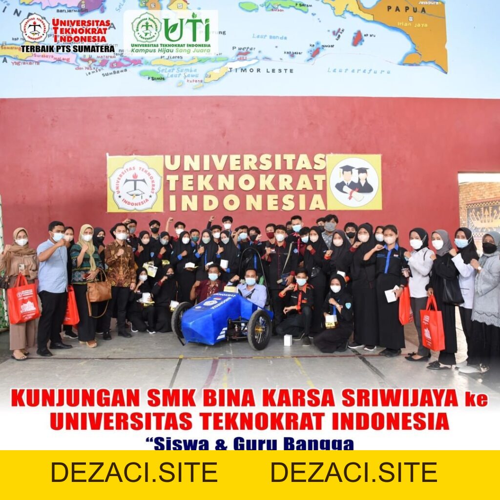 The Best Teknokrat University, PTS ASEAN received a visit from Bina Karsa Sriwijawa Vocational School, OKU Regency, South Sumatra – Center of Excellence - dezaci