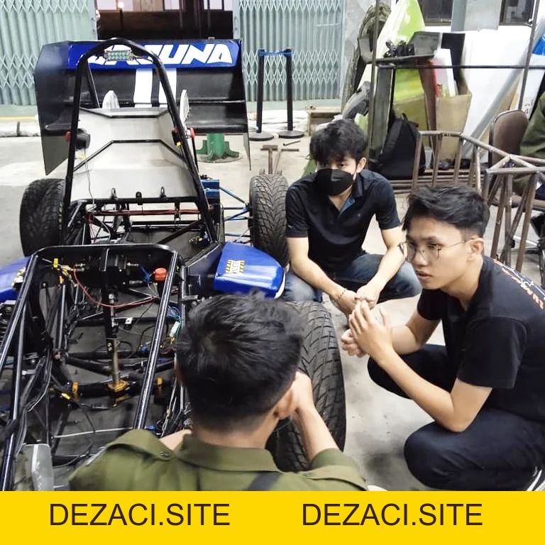 Electrical Engineering students from the Faculty of Engineering and Computer Science conducted research on electric racing cars with the Arjuna Team, Gadjah Mada University, Yogyakarta. – Center of Excellence - dezaci