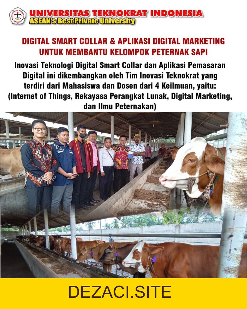 Digital Smart Collar Helps Monitor Cow Growth and Health – Center of Excellence - dezaci