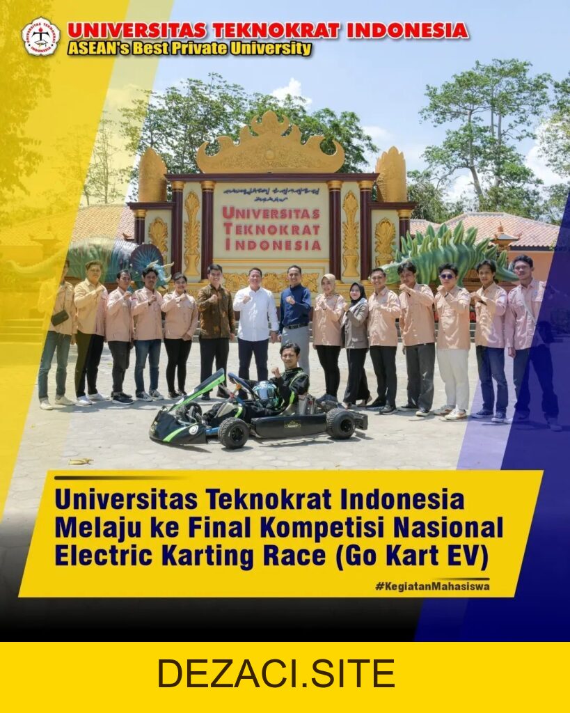 Teknokrat University continues to support its students to increase their experience in national and international competitions. – Center of Excellence - dezaci