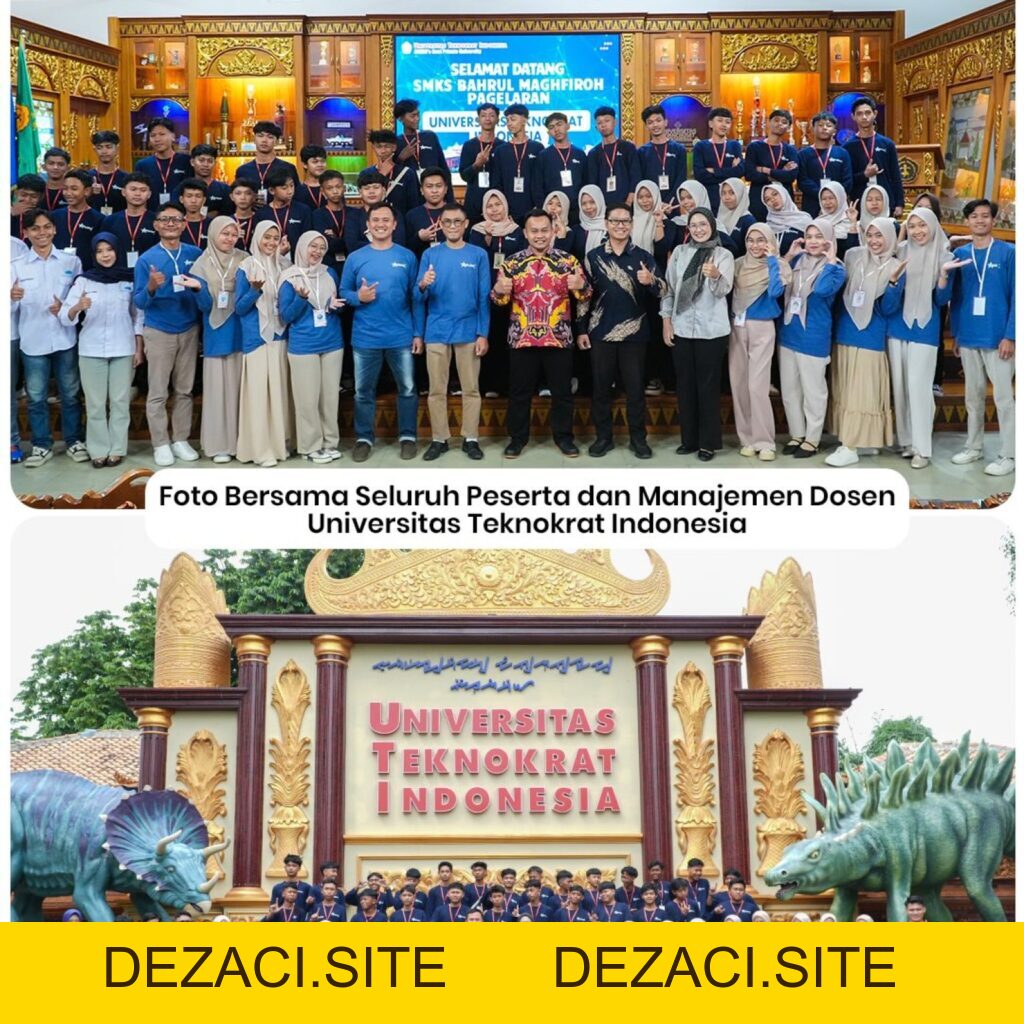 Universitas Teknokrat Indonesia introduces Artificial Intelligence and the Metaverse to students at SMKS Bahrul Maghfiroh. – Center of Excellence - dezaci