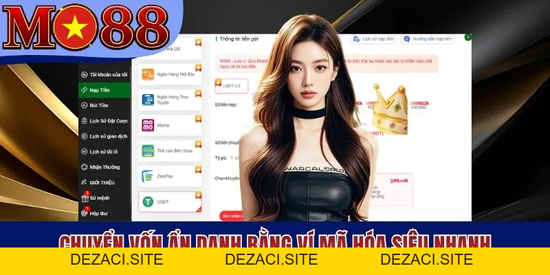 Nạp Tiền MO88 - Đa Dạng Phương Thức Hiện Đại, An Toàn - dezaci