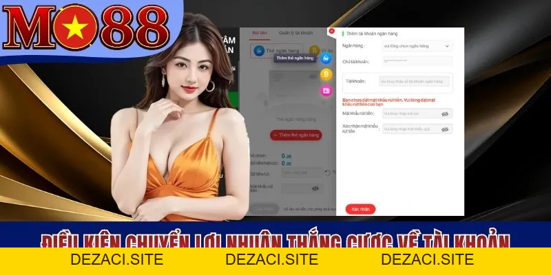 Rút Tiền MO88 - Quy Trình 3 Bước Đổi Thưởng Siêu Nhanh - dezaci