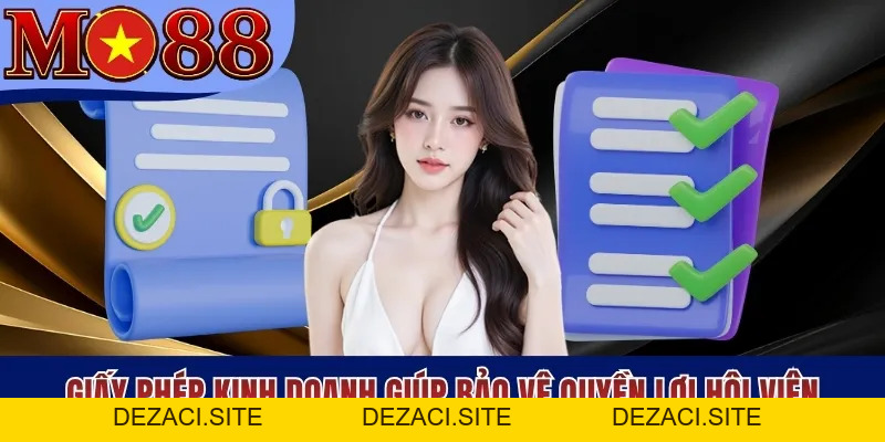 Giấy Phép Kinh Doanh - Bảo Chứng Chất Lượng Cho MO88 - dezaci