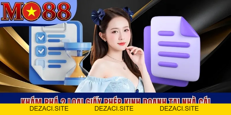 Giấy Phép Kinh Doanh - Bảo Chứng Chất Lượng Cho MO88 - dezaci