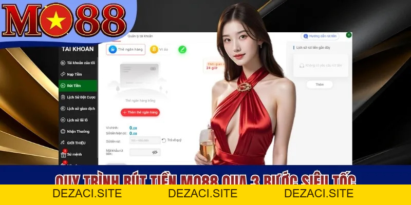Rút Tiền MO88 - Quy Trình 3 Bước Đổi Thưởng Siêu Nhanh - dezaci